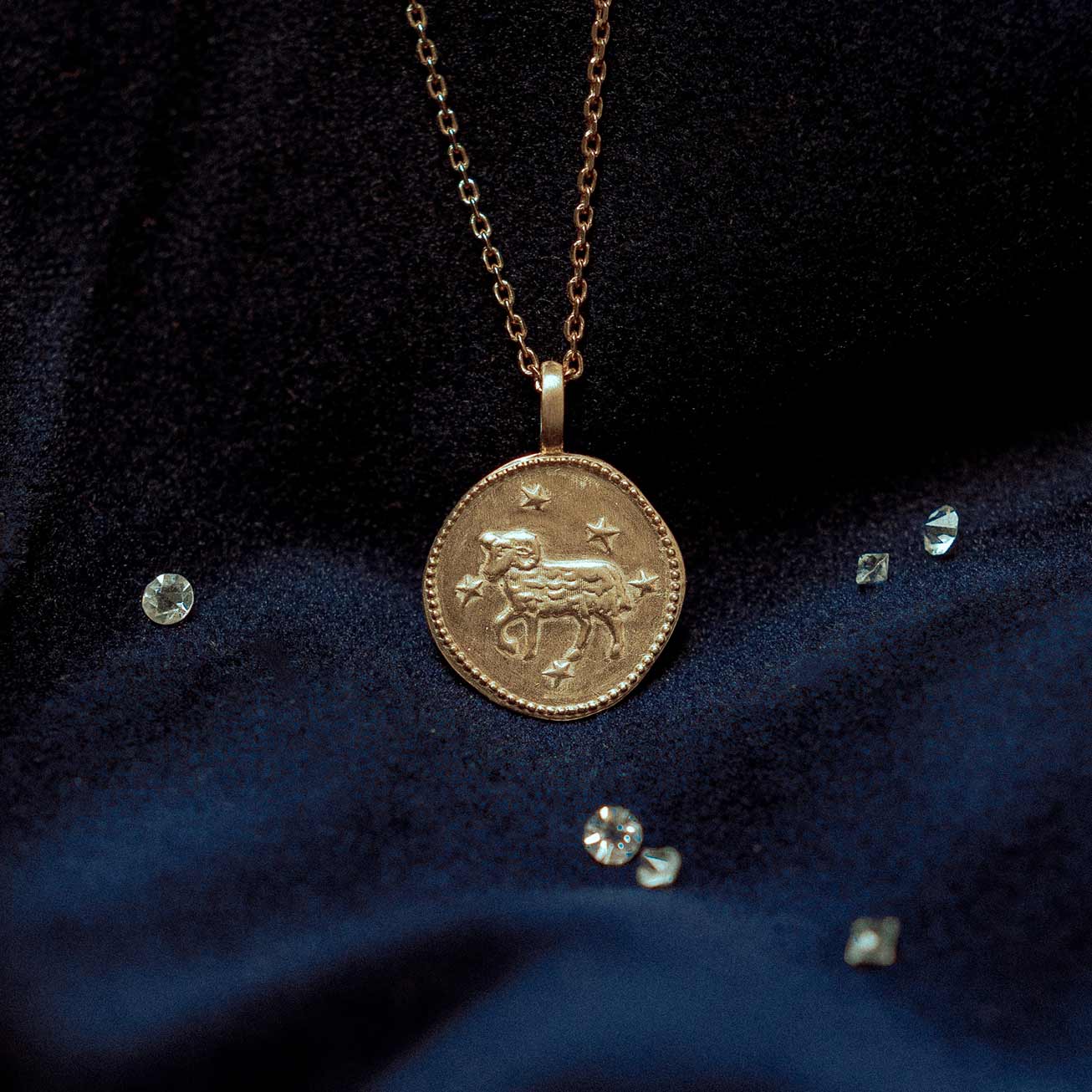 Collana segno zodiacale Ariete