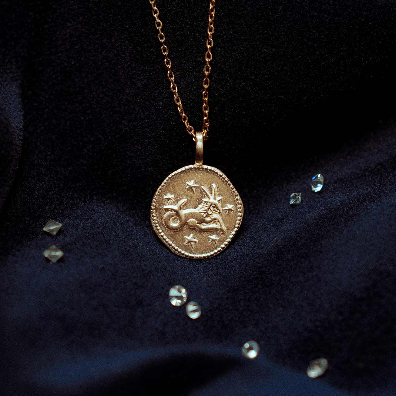 Collana segno zodiacale Capricorno