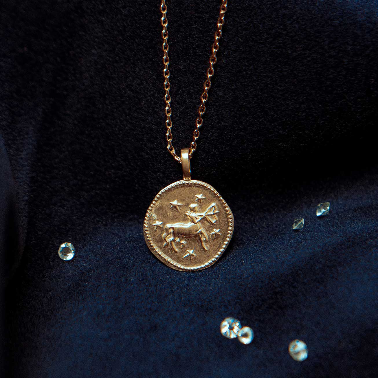 Collana segno zodiacale Sagittario