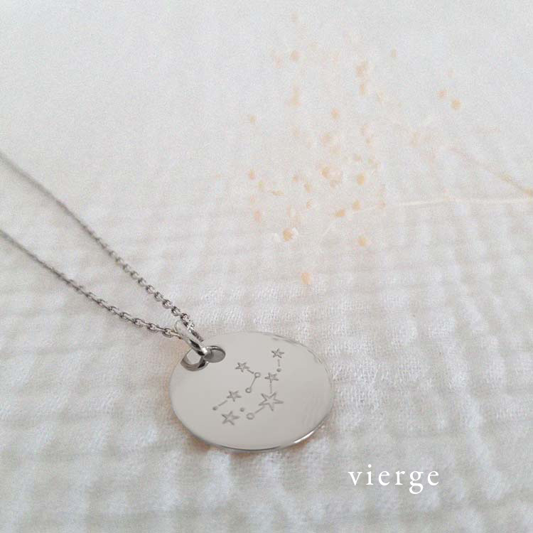 Marlion Jewels Collana Donna Argento 925 Con Ciondolo Segno Zodiacale E Zirconi – Fatto A Mano In Spagna