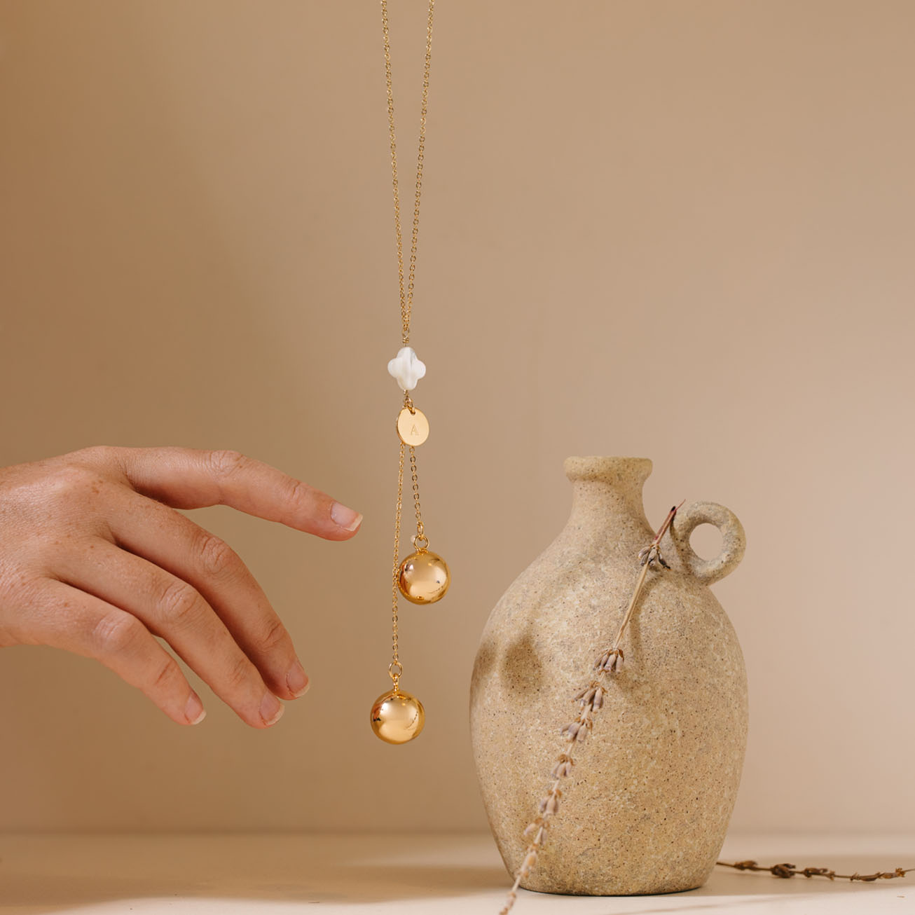 Chiama Angeli gemelli personalizzato June oro madr