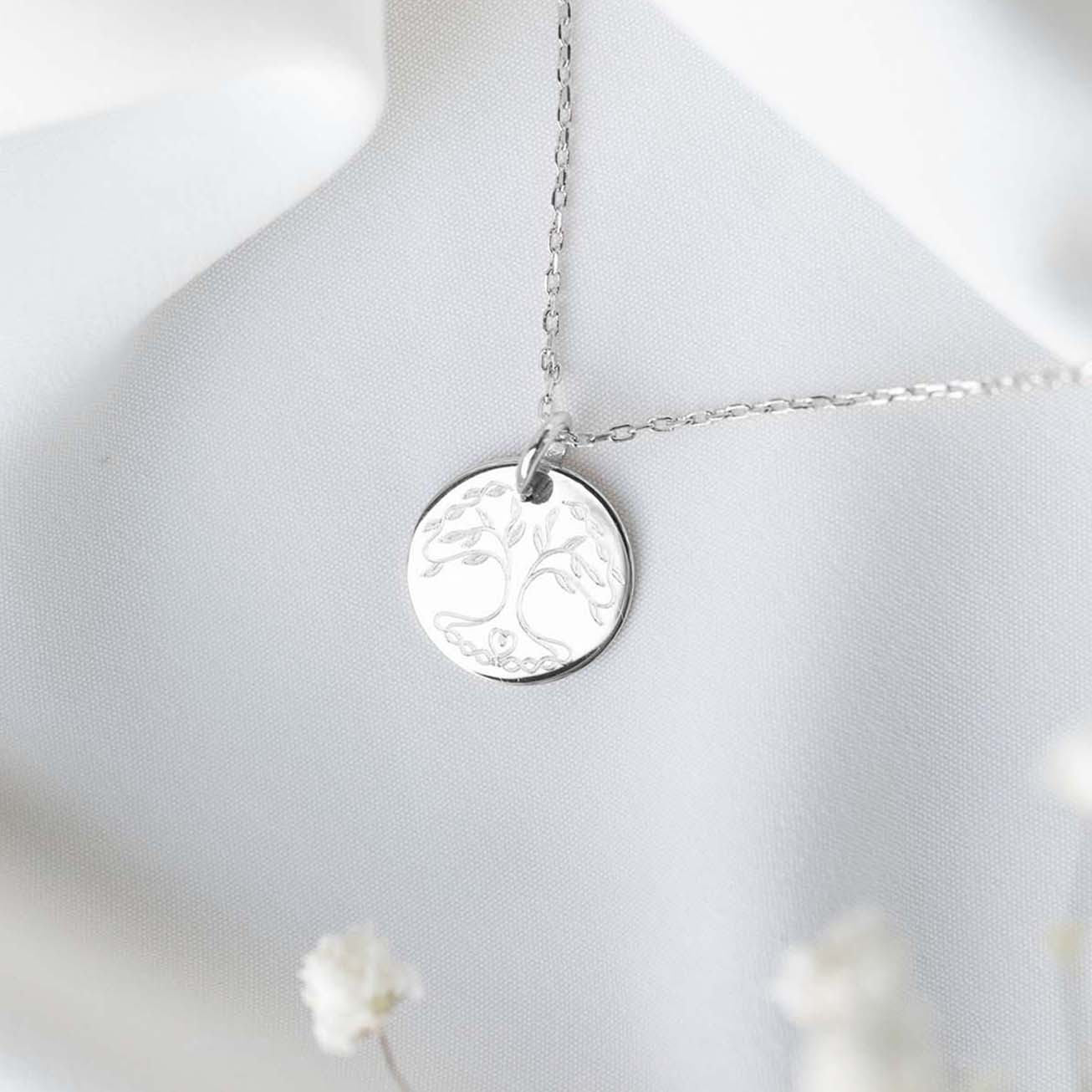 Collana Battesimo Argento 925 Albero della vita