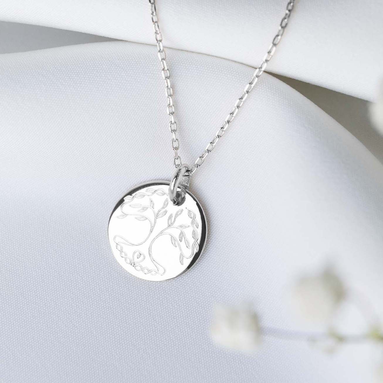 Collana Battesimo Argento 925 Albero della vita