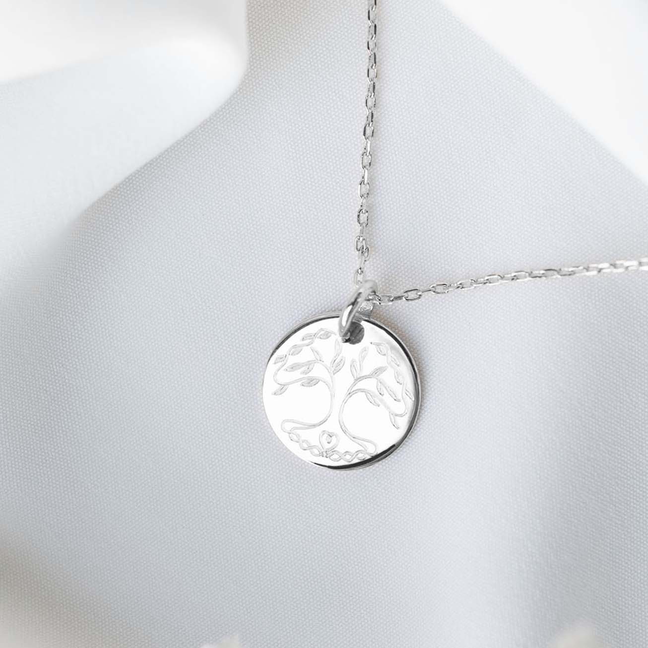 Collana Battesimo Argento 925 Albero della vita