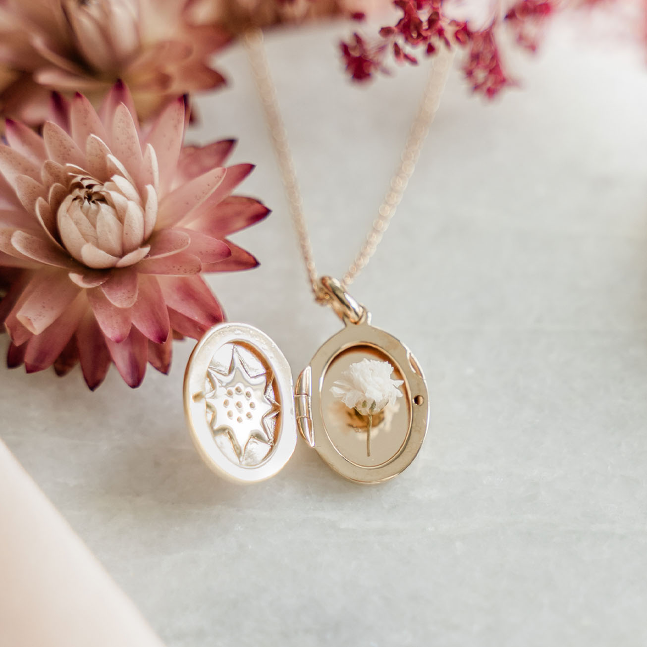 Collana personalizzata con foto stella e strass