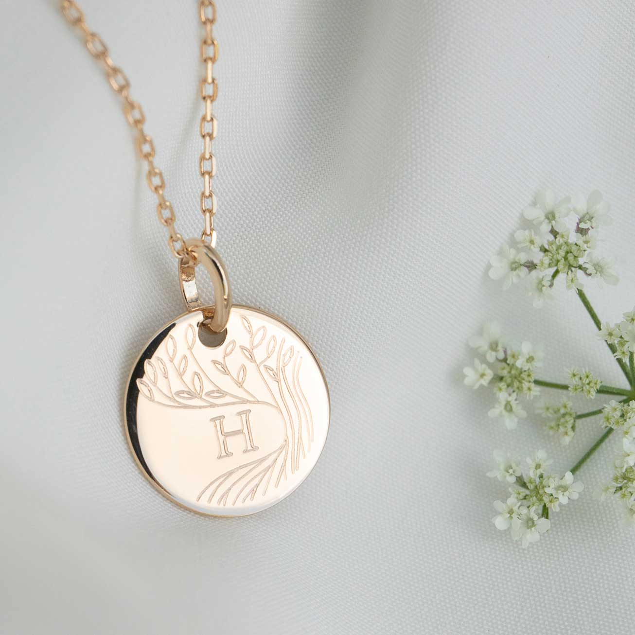 Collana personalizzata bambina/a albero della vita