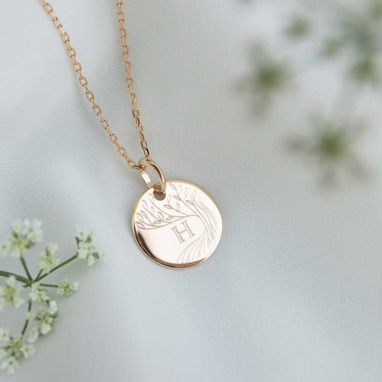 Collana personalizzata bambina/a albero della vita