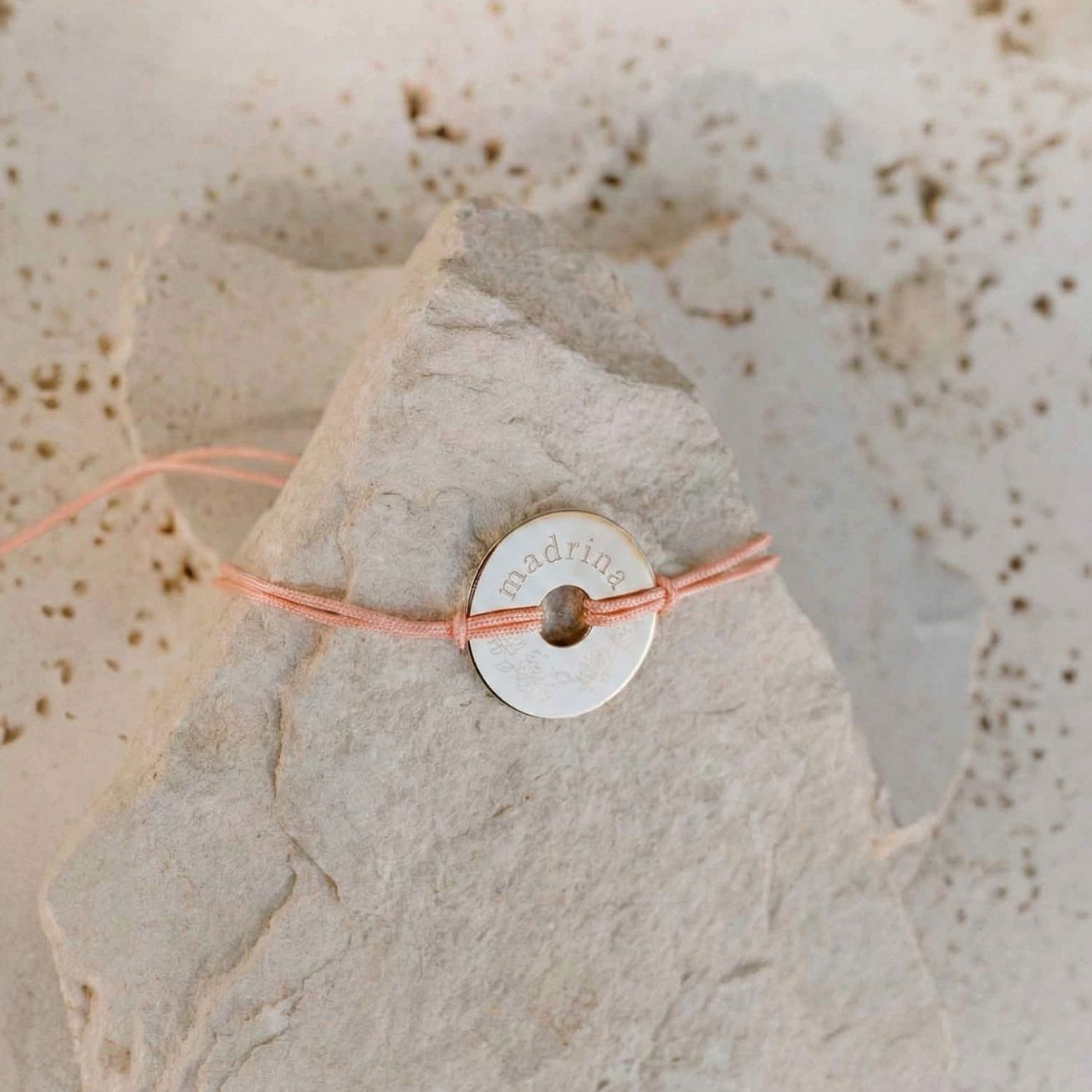 Bracciale madrina bersaglio oro