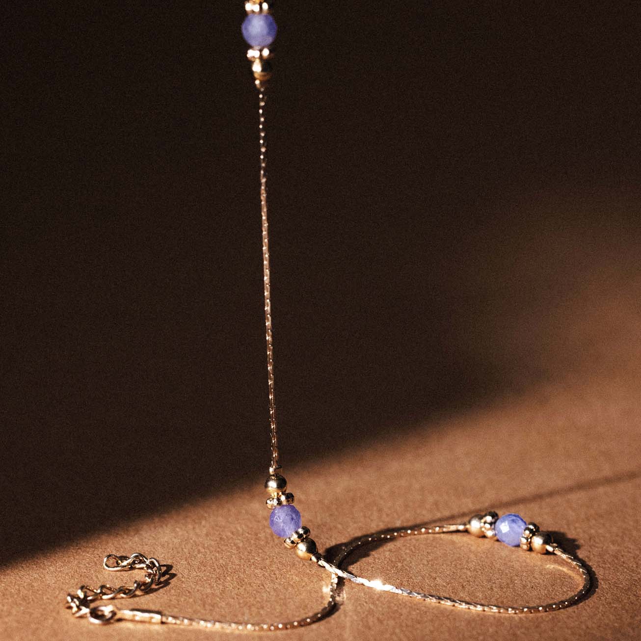 Collana pietra di nascita Tanzanite - Dicembre
