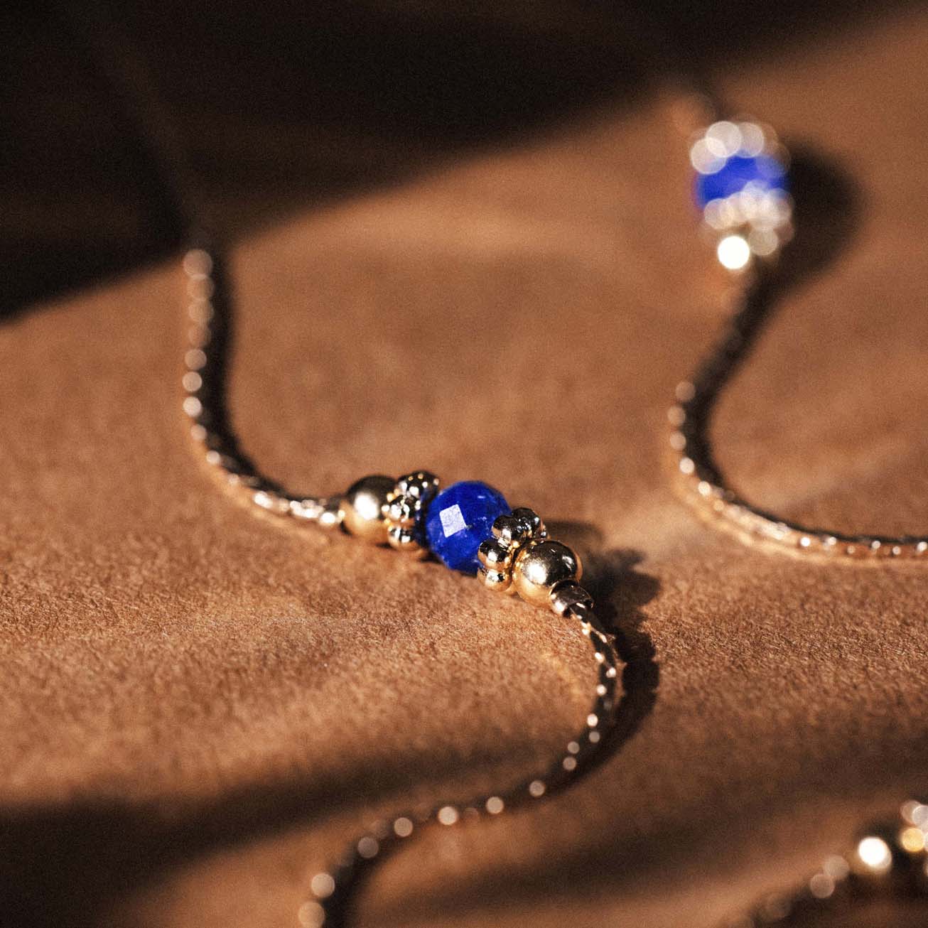 Collana pietra di nascita lapislazzuli - settembre